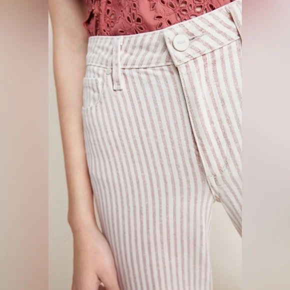 New without tags Paige cropped denim from Anthropology size 24 with stretch! - Picture 2 of 5